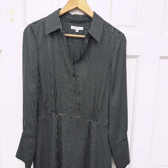 Equipment Bancort Belted Checked Crepe De Chine Shirt Dress - Picture 12 of 12